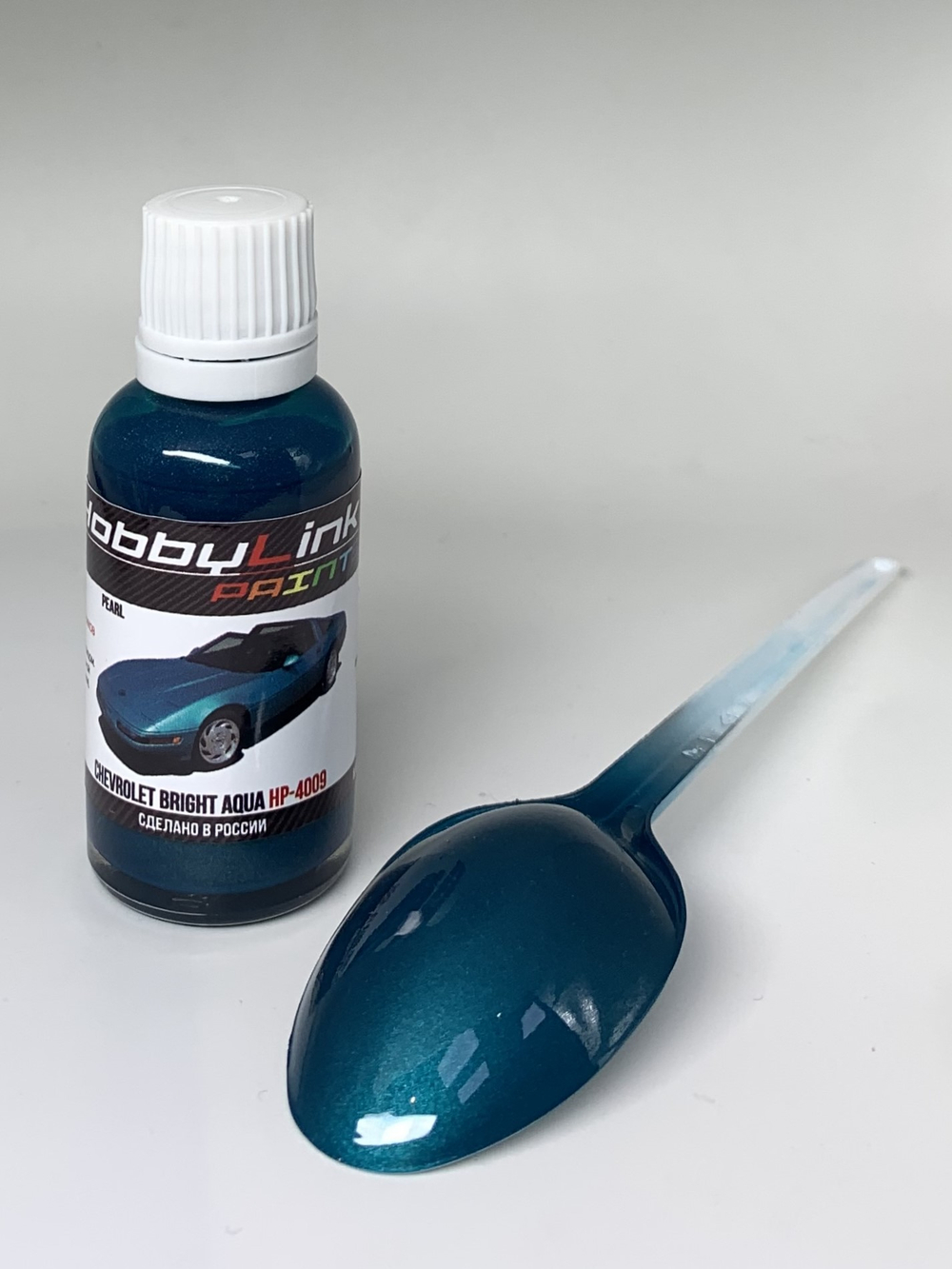 Краска лаковая HobbyLink Chevrolet Bright Aqua HP-4009
