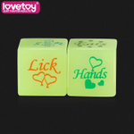 Кубики "А что дальше?" от LOVE TOY светящиеся в темноте