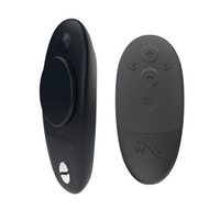 Черный вибратор 9,2см в трусики We-Vibe Moxie+ Wearable Clitoral Vibrator Black SNXM4SG9