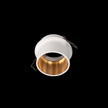 Встраиваемый светильник 1*GU10 10343/B White Gold белый/золото Limit LOFT IT