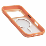 Накладка для i-Phone 17 Pro Max Keephone Monica Airbag оранжево-прозрачный