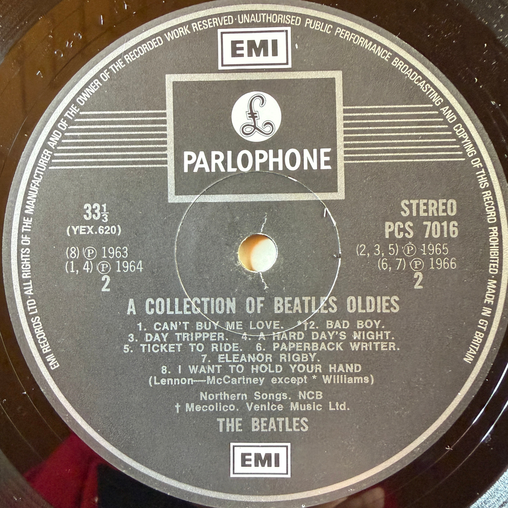 The Beatles ‎– A Collection Of Beatles Oldies (Англия 1980г.)