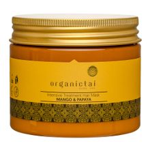 OrganicTai Восстанавливающая маска для волос МАНГО И ПАПАЙЯ,  150 мл