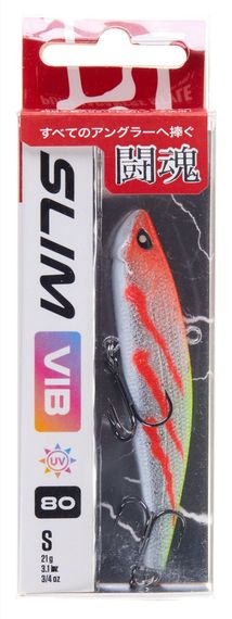 Воблер тонущий вертикальный LJ Pro Series SLIM VIB S 80.00/357