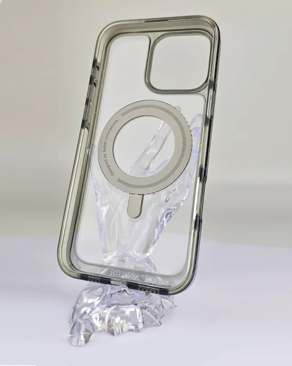 Чехол Anker MagGo Magnetic Case with Stand для Apple IPhone 16 Pro Max Серый (Titanium)