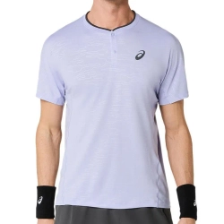 Мужская теннисная футболка Asics Match Short Sleeve Night Energy - seastorm