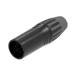 Seetronic SCMM5-B Кабельный разъём XLR "папа", 5-ти контактный. Черный корпус
