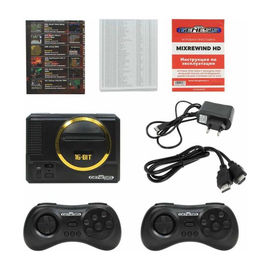 Игровая приставка Retro Genesis MixRewind HD, 1000 игр