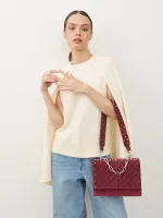 СУМКА «BAD GIRL LARGE» БОРДОВЫЙ