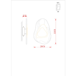 Настенный светильник Arte Lamp LIBERTAS A2096AP-5BK, 1хLED