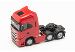 Тягач Iveco S-Way 6x2, красный