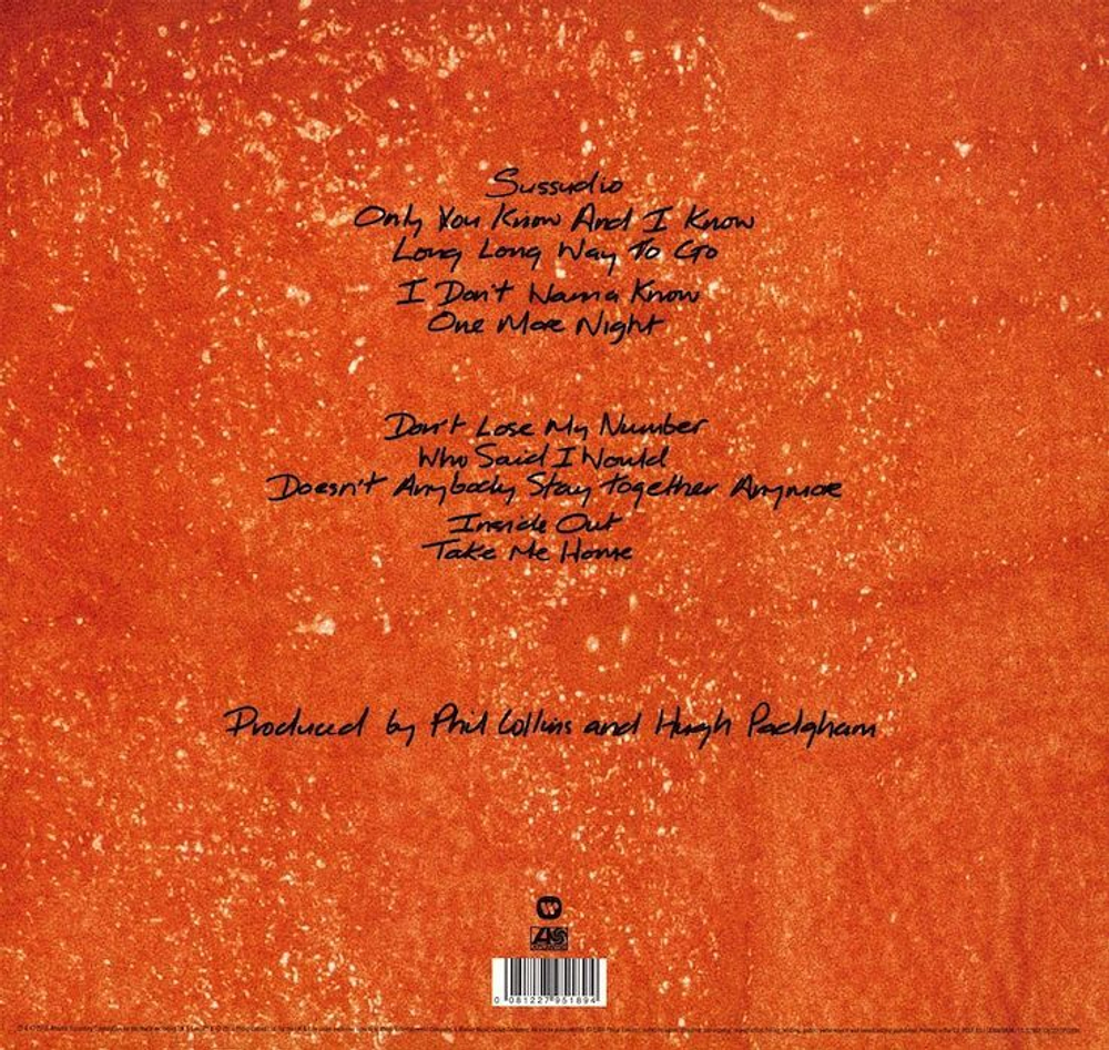 Phil Collins — No Jacket Required (LP)