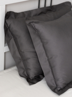 Комплект наволочек сатин SERENITY BLANKET серые