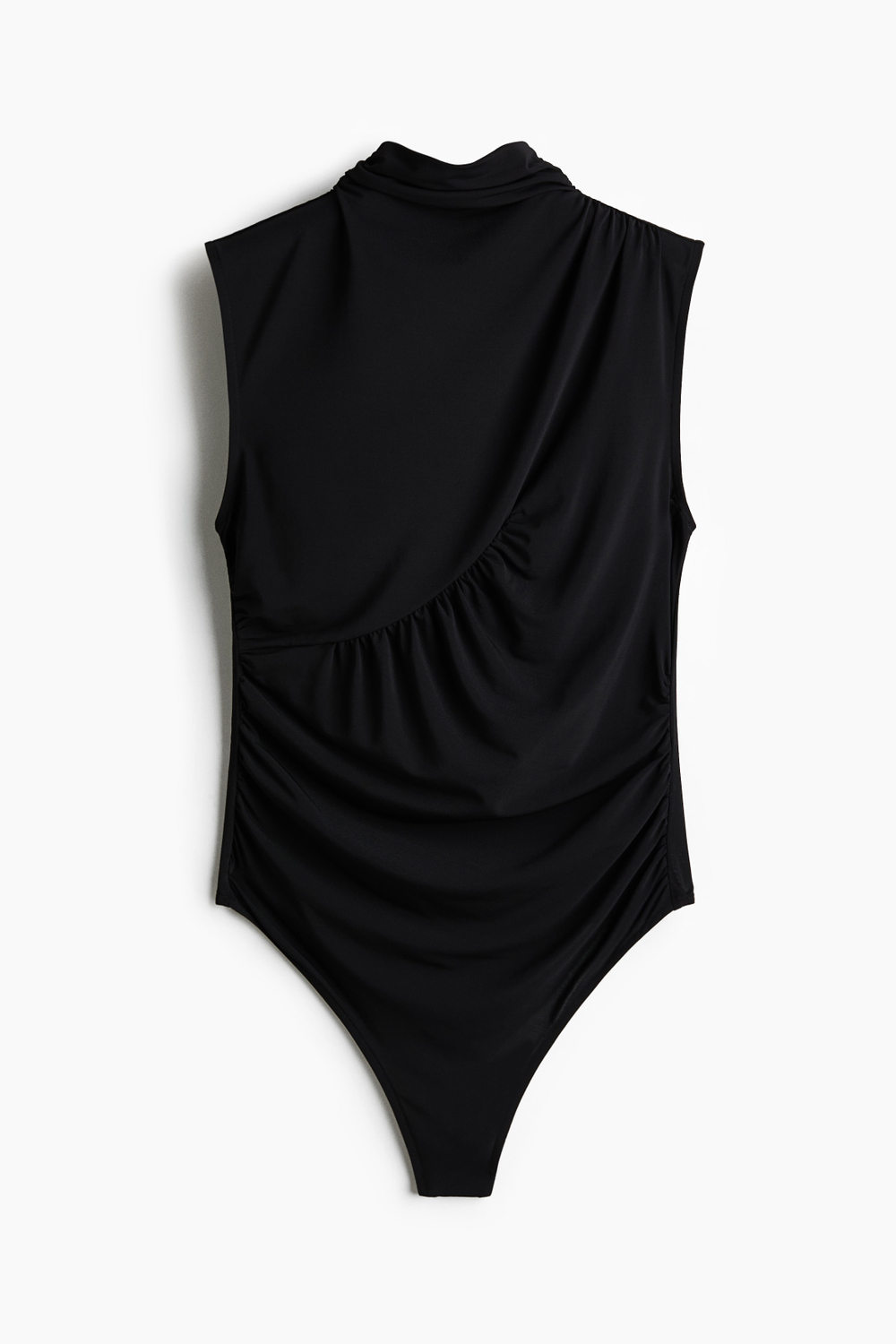Боди-стринги с драпировкой — Тёмно-коричневый - H&M