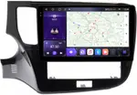 Магнитола для Mitsubishi Outlander 3 2019-2022 (прямоугольный климат) - Kuberg OL-1573 QLed+2K, Android 12, Быстрая, CarPlay, 4G SIM-слот