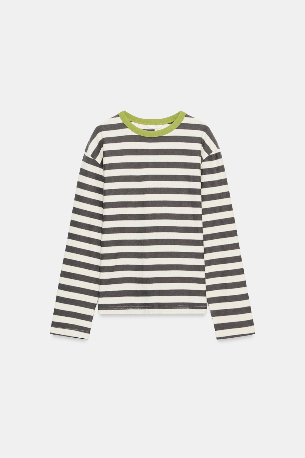 ZARA ФУТБОЛКА В ШИРОКУЮ ПОЛОСКУ, ПОЛОСКИ