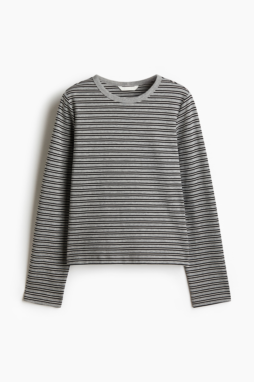 Джерси-топ с длинными рукавами - H&M