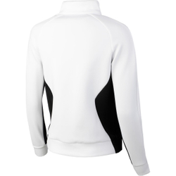 Женская теннисная толстовка Lotto Squadra W II - bright white/all black