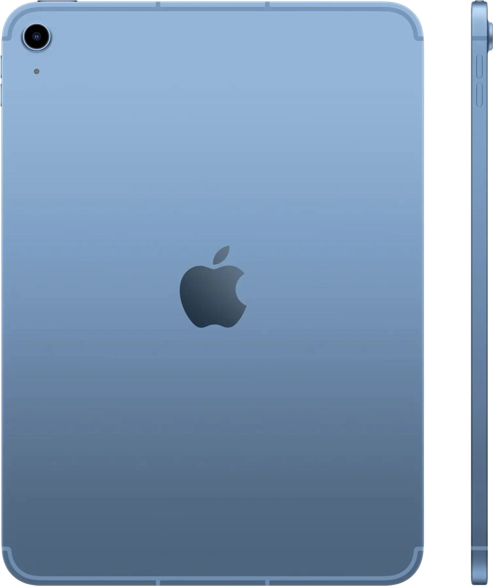 Планшет Apple iPad 2025 A3355 A16 Bionic 5C RAM6Gb ROM128Gb 11" IPS 2360x1640 5G eSIM iOS синий 12Mpix 12Mpix BT WiFi 9hr