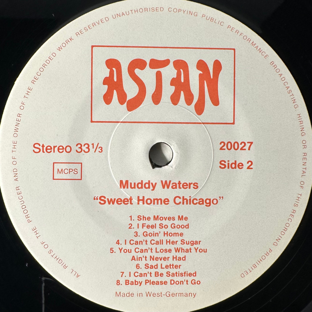 Muddy Waters ‎– Sweet Home Chicago (Германия)