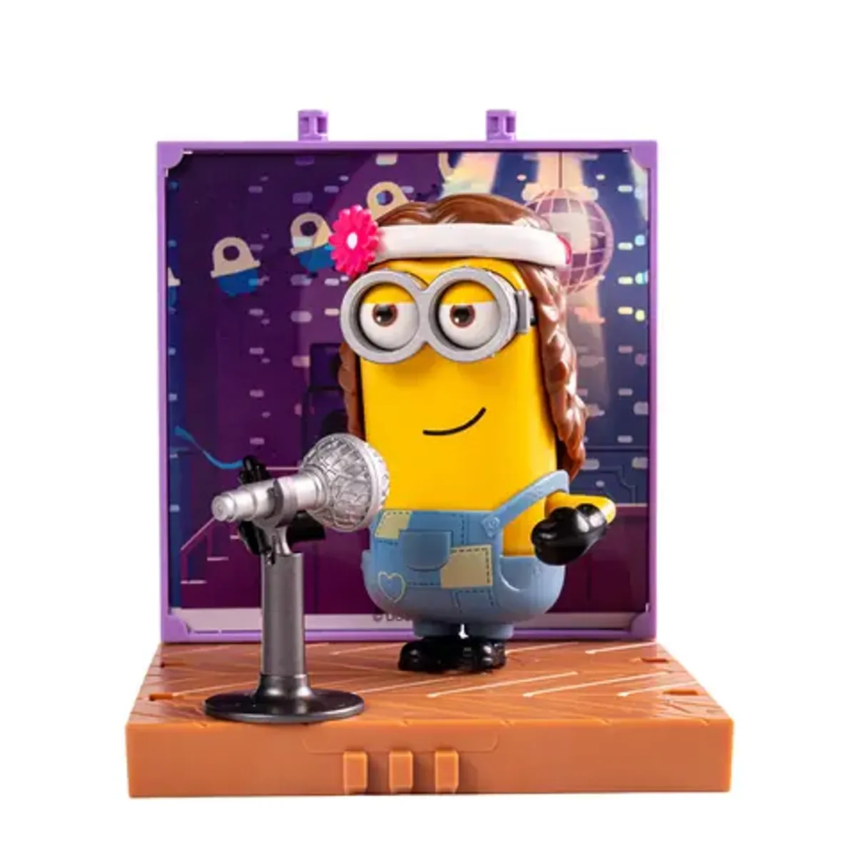 Сборная фигурка Blokees Minions Celebration Party: Singer Kevin (07)