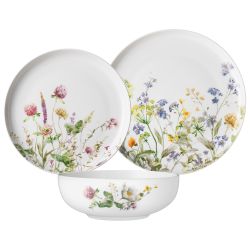 НАБОР ПОСУДЫ ОБЕДЕННЫЙ LEFARD "WILDFLOWERS" НА 4 ПЕР. 12 ПР. ЦВЕТЫ