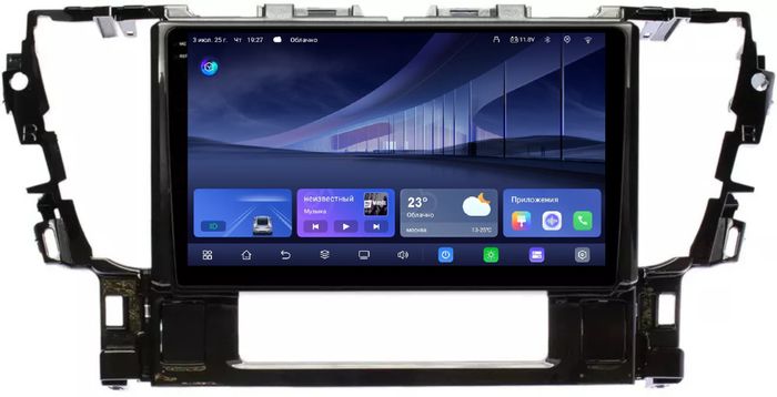 Магнитола для Toyota Alphard 30, Vellfire 2015-2023 (менее 10 динамиков) - Kuberg QLed+2K, Android 14, TS105, Быстрейшая, CarPlay, SIM-слот