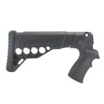 Приклад телескопический с патронташем на Бекас 12, 16, DLG Tactical. Черный