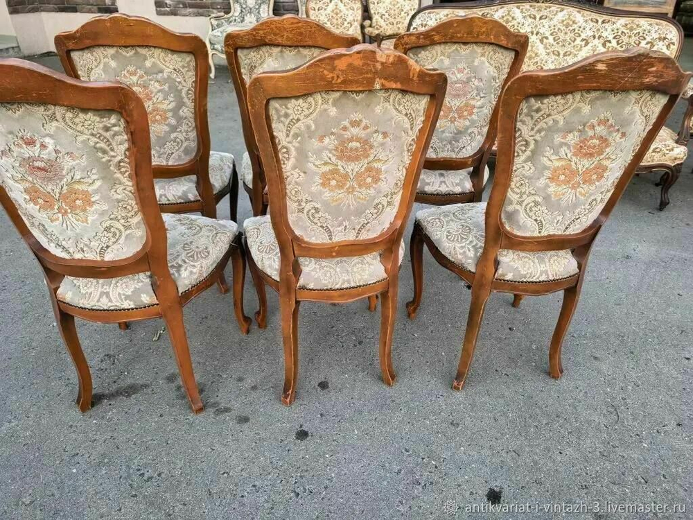 Мягкие стулья 6 шт
