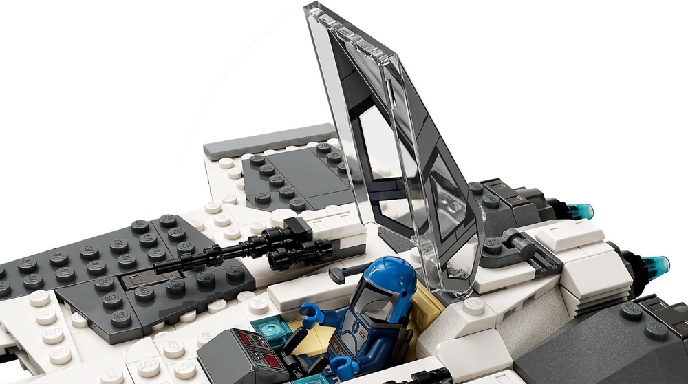 Конструктор Лего звездные войны Клык мандалорского истребителя LEGO Star Wars Mandalorian Fang TIE Interceptor 75348