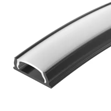 Гибкий профиль для контурной подсветки 2м 039583 черный ARH-BENT-W11-2000 ANOD BLACK Arlight