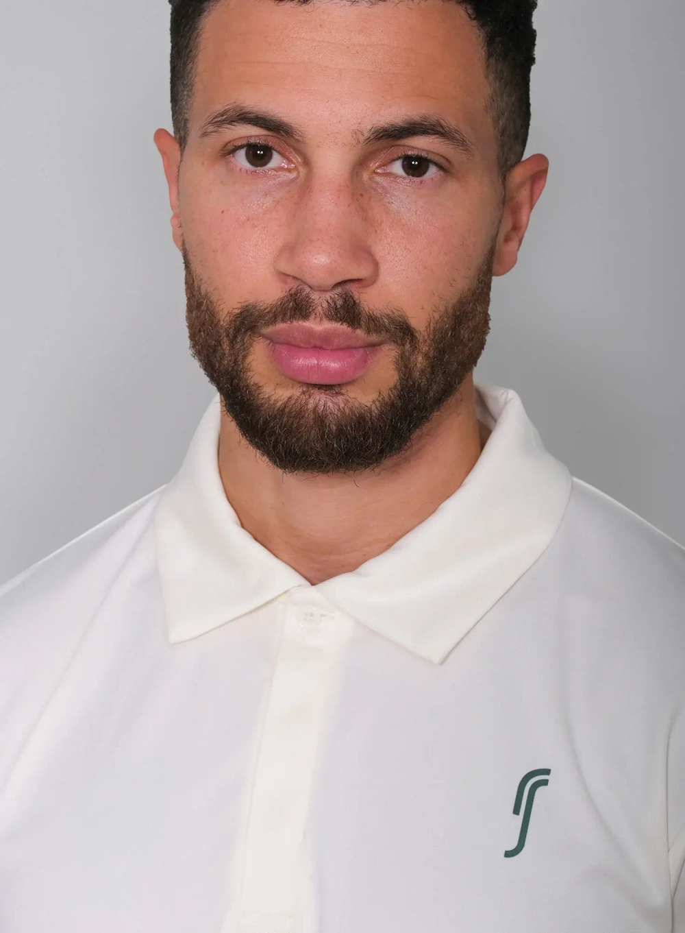 Мужское поло RS National Team Polo Court White/Court Green (251M025608/011)
