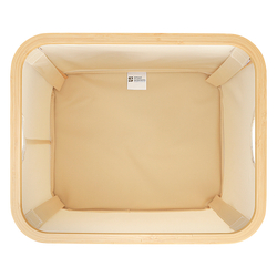 Корзина для белья 40x33x43см Smart Solutions Neat Mid молочная