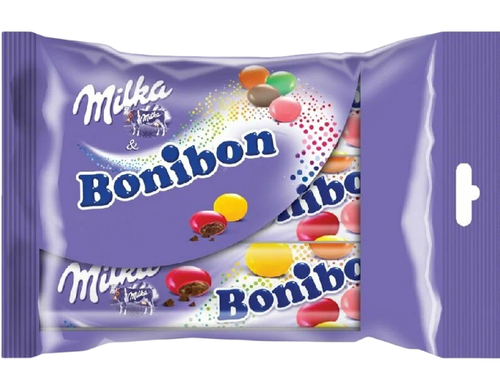 EURO Драже Milka Bonibon 24.3гр/24шт в кор