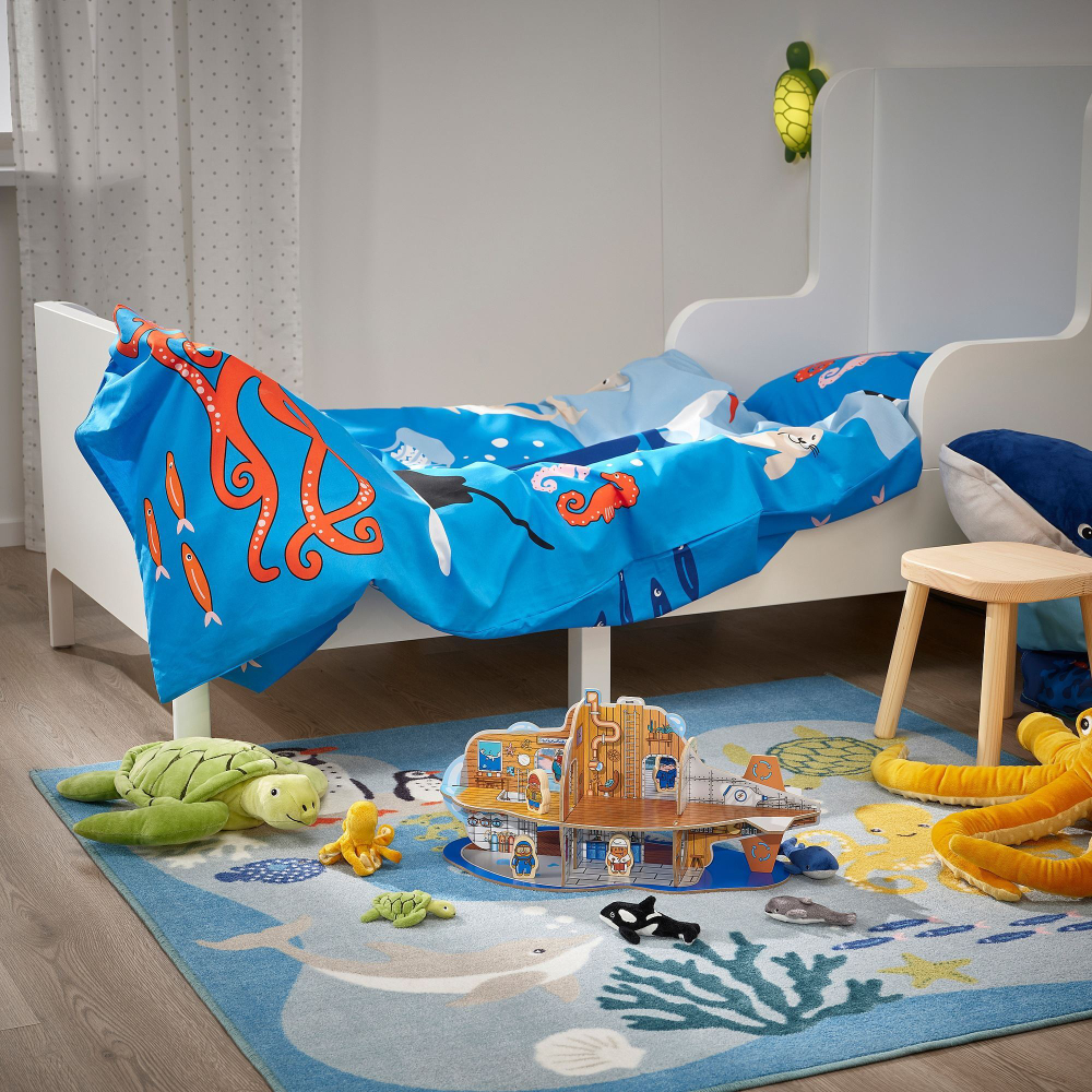 Мягкая игрушка IKEA BLAVINGAD (БЛАВИНГАД), Черепаха, 44 см