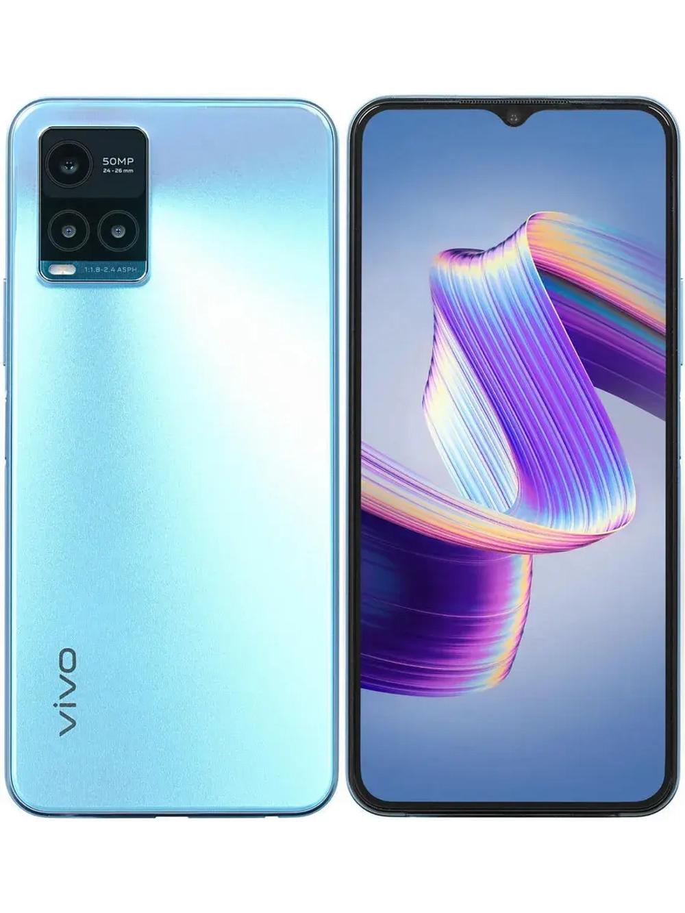 6,58" Смартфон Y33s 4/64 ГБ Y33S CYAN