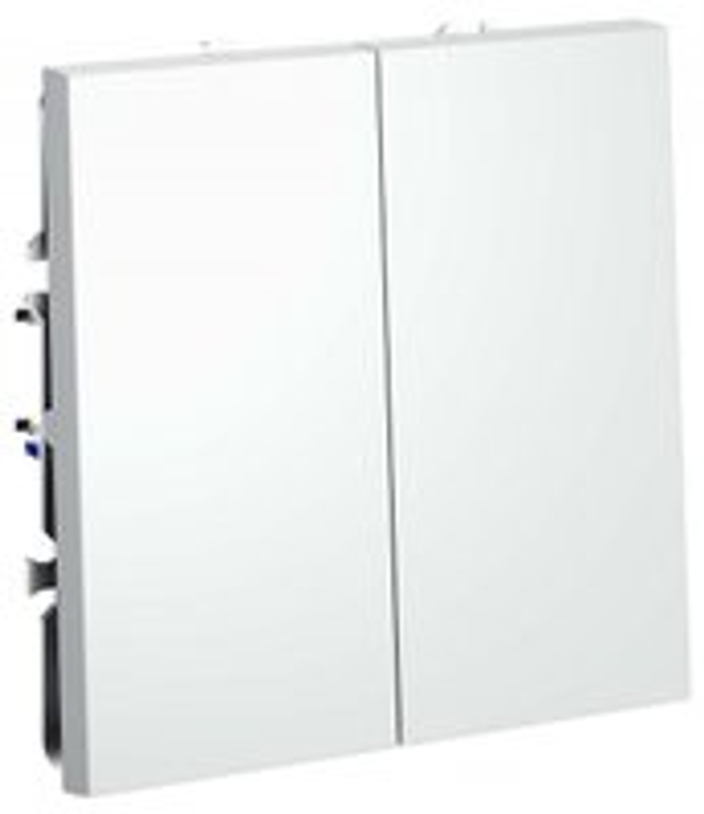 Переключатель перекрестный двухклавишный без рамки Voltum S70 VLS020502