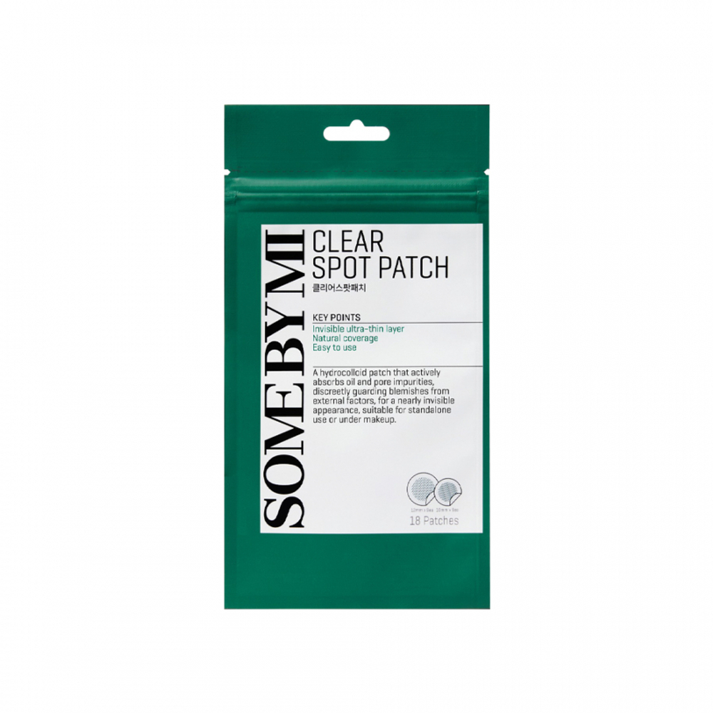 SOME BY MI CLEAR SPOT PATCH Точечные патчи для лица против акне 18шт