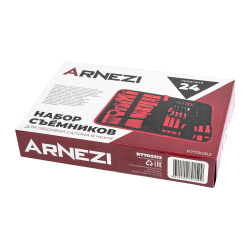 Набор съёмников обшивки салона в чехле, 24пр. ARNEZI R7700312