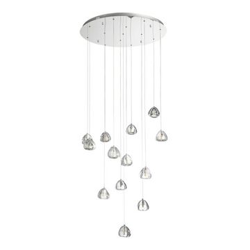 Светильник подвесной LED 13*3W 3000K SL6017.101.13 хром Waterfall ST-Luce