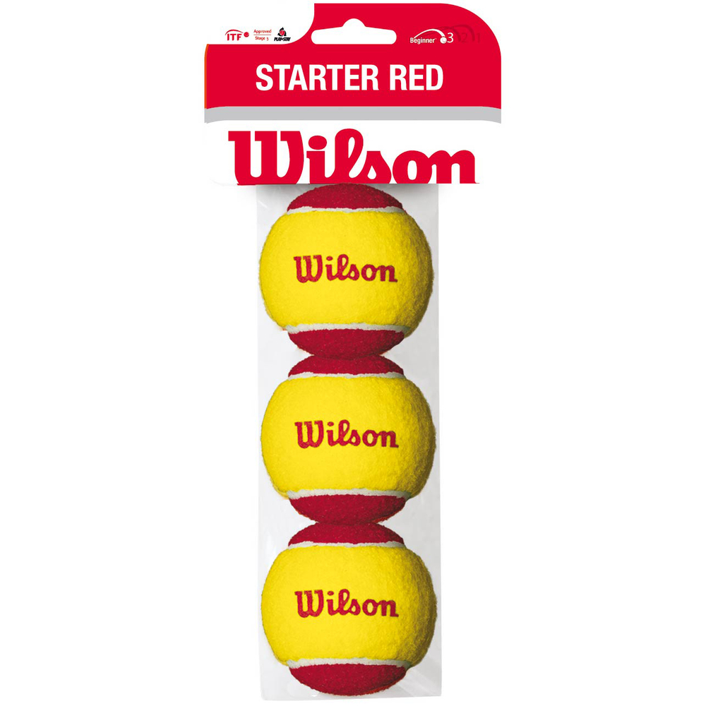 Детские теннисные мячи Wilson Starter Red 3B