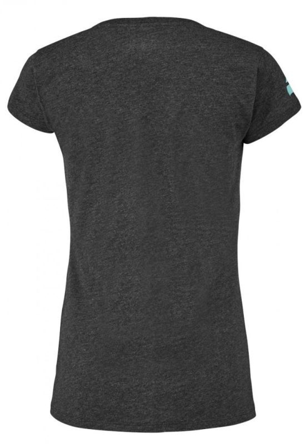 Женская теннисная футболка Babolat Exercise Flag Tee Woman - серый