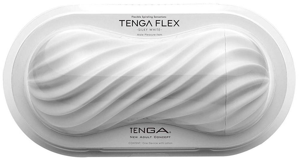Мастурбатор Tenga Flex Silky White (мягкий)
