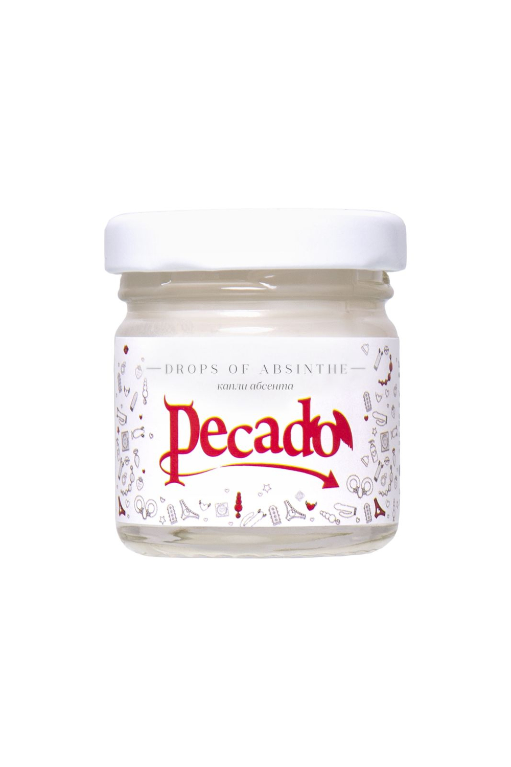 Массажная свеча Pecado BDSM, Drops of absinthe 35мл.