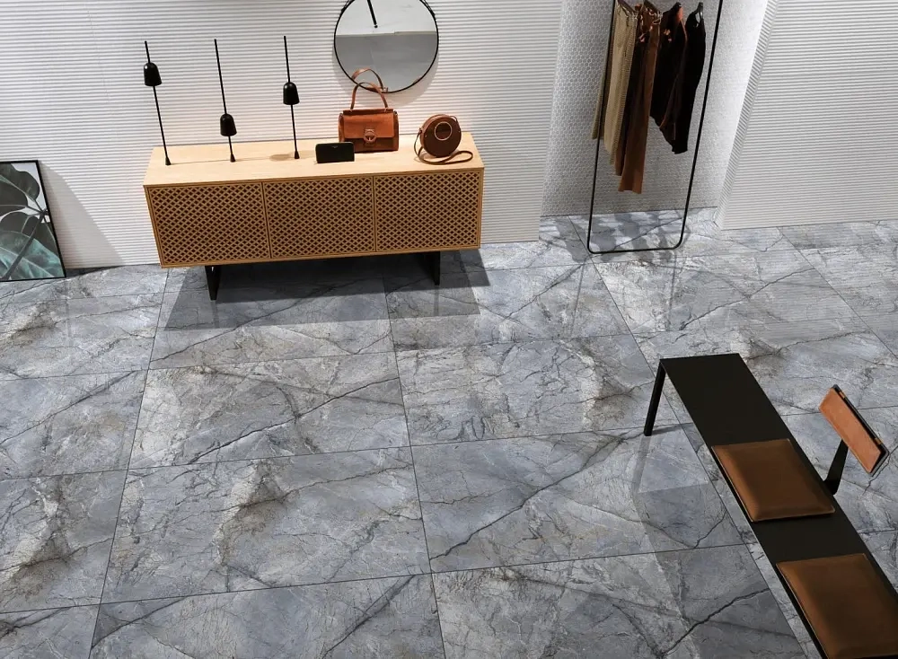 Керамогранит Primavera Fiji Grey Carving 60x120 см (CR204)
