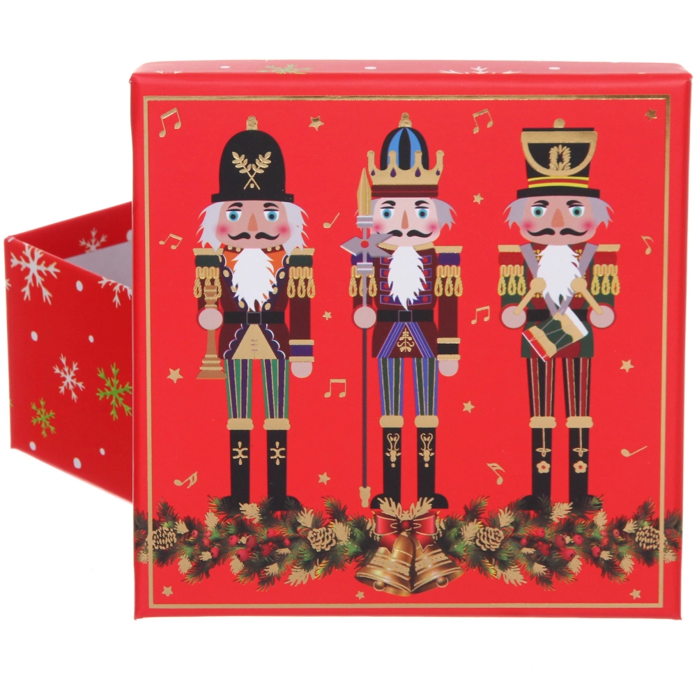 Коробка подарочная «Королевская гвардия» 15.5*15.5*7.5 см, Красный