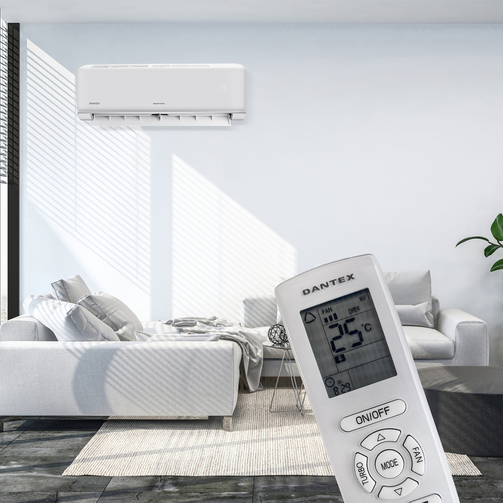 Сплит-система кондиционер настенный Dantex CONCORDE INVERTER RK-07SCDGI/RK-07SCDGIE на 22 м²