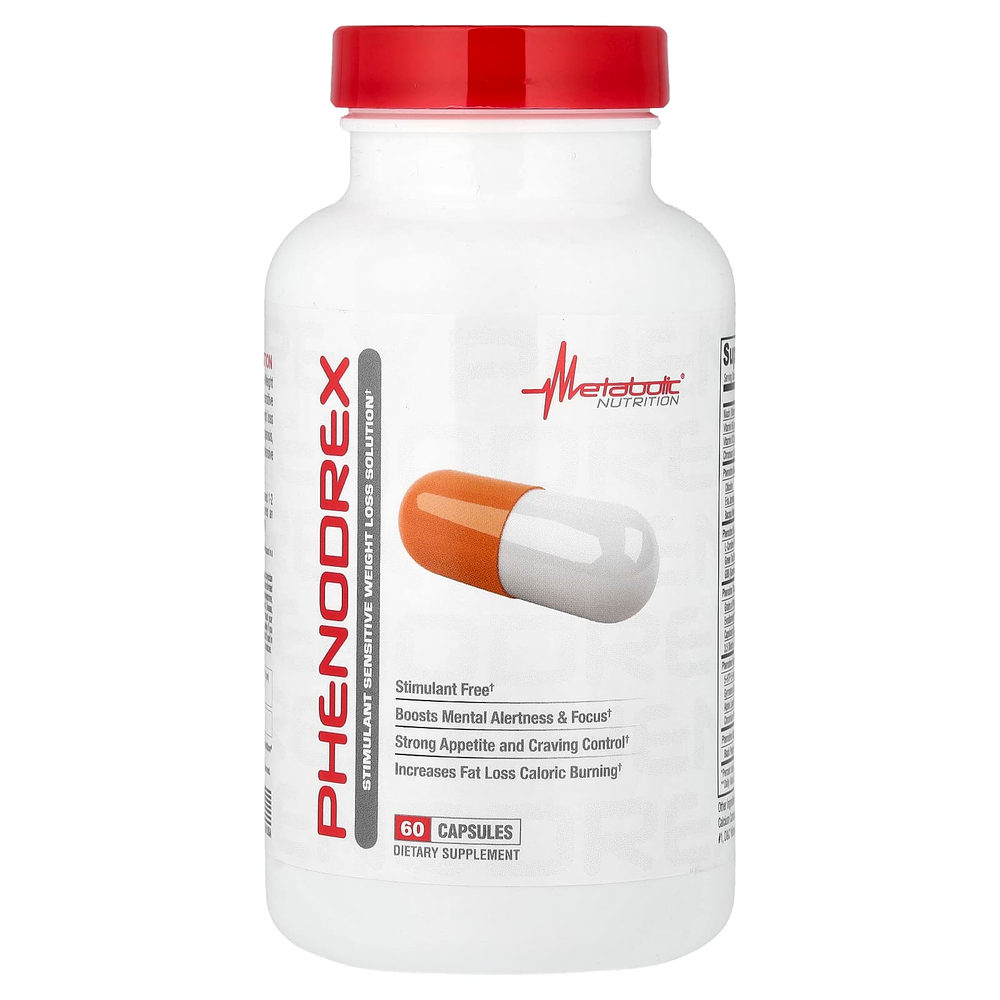 Metabolic Nutrition, Фенодрекс, 60 капсул