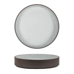 Салатник 600 мл d 19,7 cм h4 cм White Matt New Brown Taiga P.L. [6]