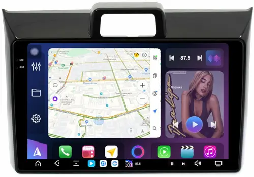 Магнитола для Toyota Corolla Axio 2, Fielder 3 2012-2023 - FarCar S500-TS20 монитор 9.5" 2K QLED на Android 14, Быстрейшая, CarPlay, 4G SIM-слот